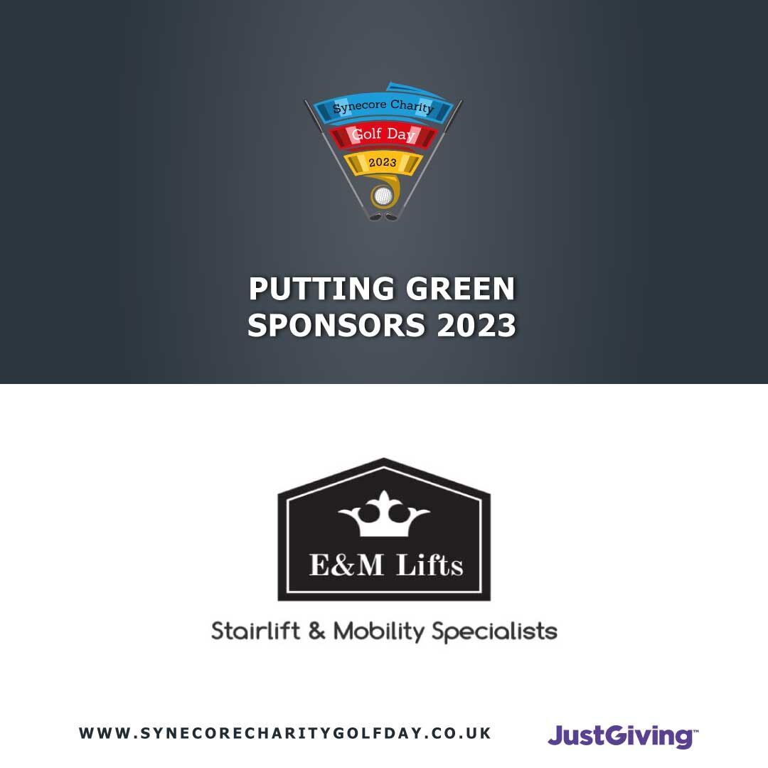 📣 Shout out to @eandmlifts for sponsoring the putting green at the #SynecoreCharityGolfDay. Thank you for helping us reach our fundraising target of £35,000 to purchase a Sunshine Coach for a SEN school. Join in @ 🔗 synecorecharitygolfday.co.uk 🚌 @VarietyGolf #charity #golf