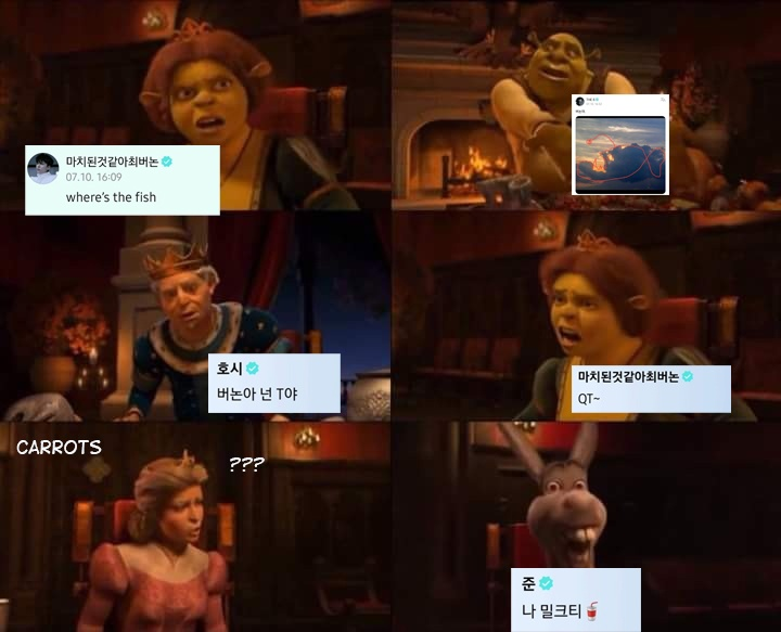 ako_hae's tweet photo. the quarrel on weverse deserves its meme

p.s. "Сarat" was spelled incorrectly on purpose
#seventeen https://t.co/hmfMaSD8Xz