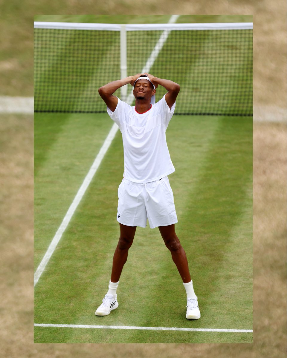 Yes. This is real.

<a href="/chris_eubanks96/">Christopher Eubanks</a> | #Wimbledon