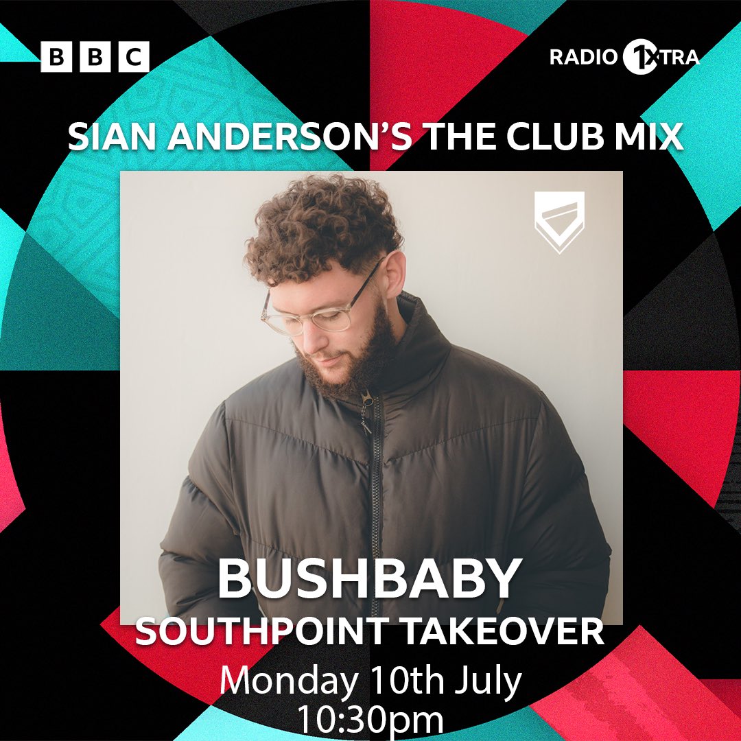 bushbaby (@bushbabybeats) on Twitter photo your boy is stepping up on RADIO 1XTRA tonight!! in the mix for the <a href="/SianAnderson/">elijahs mum</a> <a href="/stptmusic/">Southpoint</a> takeover 💕 featuring a majority of my own tunes + dubs as well as a few unreleased from others i’m feeling rn. get locked from 10.30 🔒
bbc.co.uk/sounds/play/li… your boy is stepping up on RADIO 1XTRA tonight!! in the mix for the <a href="/SianAnderson/">elijahs mum</a> <a href="/stptmusic/">Southpoint</a> takeover 💕 featuring a majority of my own tunes + dubs as well as a few unreleased from others i’m feeling rn. get locked from 10.30 🔒
bbc.co.uk/sounds/play/li…