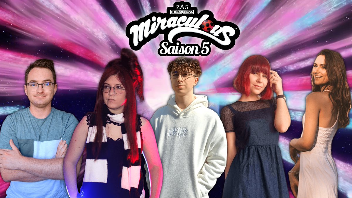 JustBlue_Off's tweet image. 🐞ÉVÈNEMENT | Retrouvez ce soir à partir de 20H30, la Miracle Team française pour faire le debrief complet de cette incroyable saison 5 de #MiraculousLadybug avec @lady_octo, @Geekswy, @MiraculousVotre &amp;amp; @mathildeandbird !

--&amp;gt; miniurl.be/r-4nyr