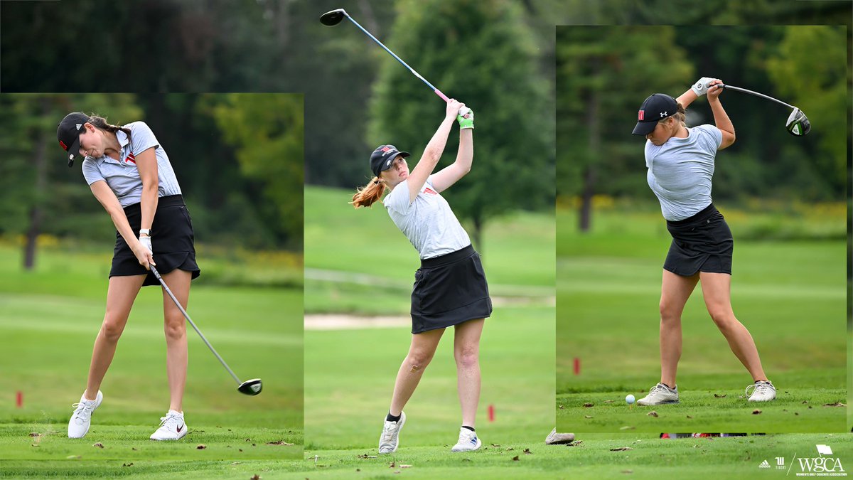 The 2022-23 WGCA All-American Scholar Team was announced, with Tigers being recognized!  Ellen Frame, Hillary Humbaugh, and Izzy Selby earned the honor. #TigerUp