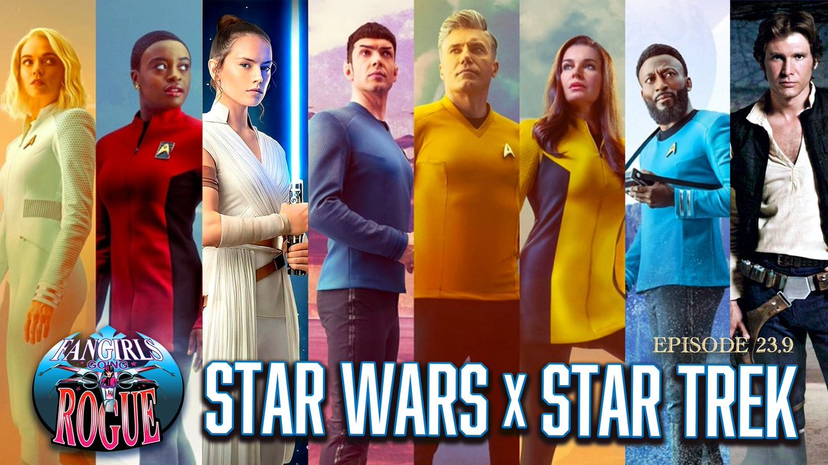 I got to geek out on Star TREK with <a href="/fangirlcantina/">Tricia Barr just keeps swimming</a> on our latest episode of <a href="/FGGoingRogue/">Fangirls Going Rogue</a>! We truly went rogue with this one. #StarTrek #StrangeNewWorlds 
Listen: fangirlsgoingrogue.com/2023/07/08/ep-… 
￼