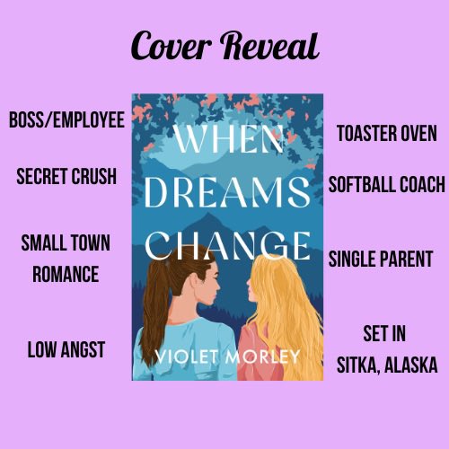 It’s happening!!! I’m so excited for you to meet Lennox and Jenna. Sitka AK, HS softball coach Lennox has had a crush on her straight boss, Jenna. She’s been fairly successful at keeping her feelings under wraps. That is until they start becoming friends. #sapphic #sapphicbooks