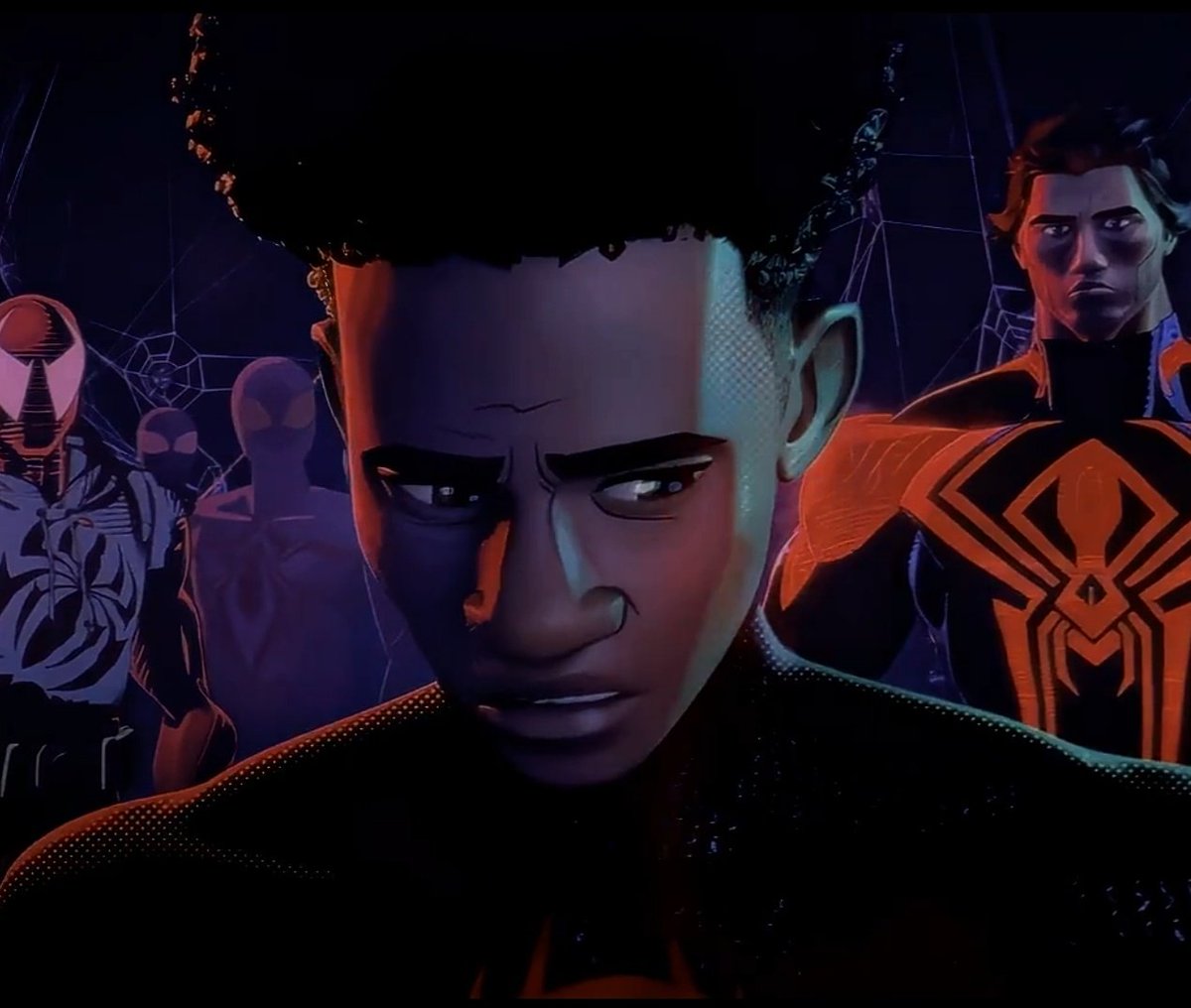Aacceyo647's tweet photo. How did the table suddenly have turned? 🥲 #SpiderVerse

Gwen: "I shouldn't have ever come to see you" 

Miles: " You right Gwen, you should've  never come to see me" https://t.co/oJsMsNmIqH