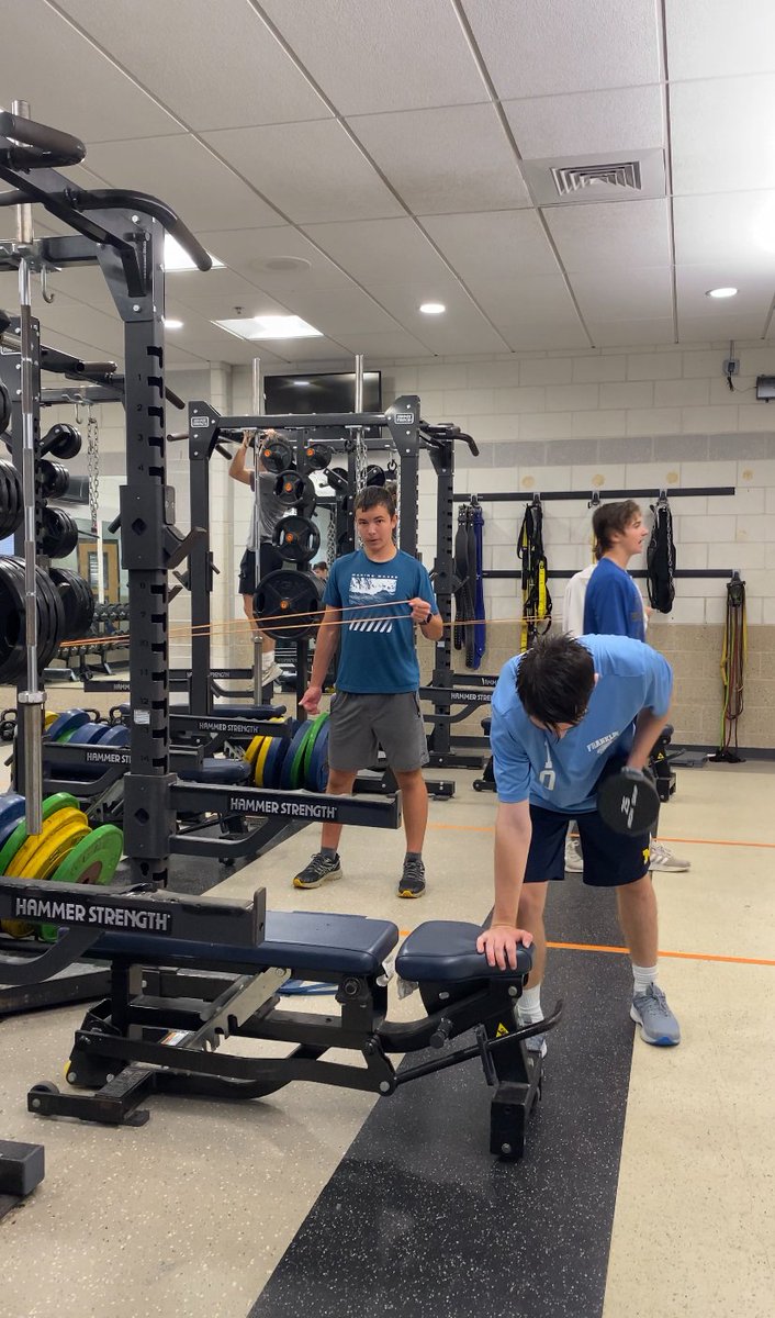 Rain or shine our athletes are making it happen! Check out our instagram for a new segment coming soon  @ fhs_strengthandconditioning