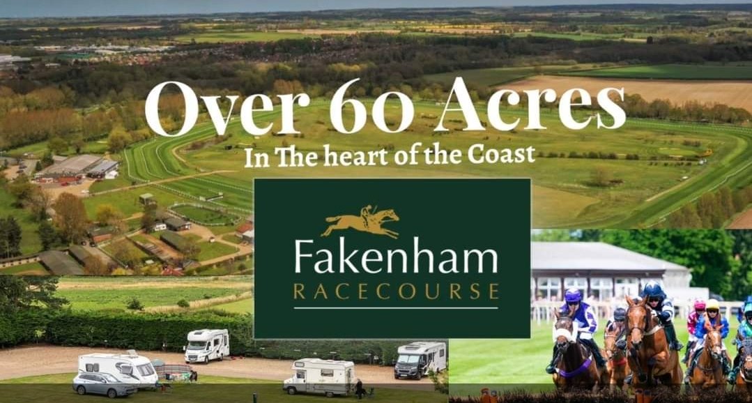Our next race Meeting 
Friday 20th October 2023

Did you know we also offer camping?

We are the perfect base for caravan, camping or motorhome holidays in the heart of the Norfolk!
Please visit …olkcoast-caravancampingholidays.co.uk or call 01328 862388 to book.