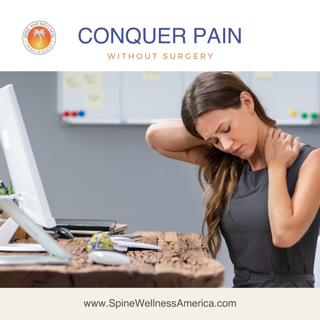 Call us today if you are experiencing neck pain and schedule an appointment with one of our Spine and Wellness Centers of America physicians to treat your pain. Visit our website at spinewellnessamerica.com or call 305-974-5533⁠