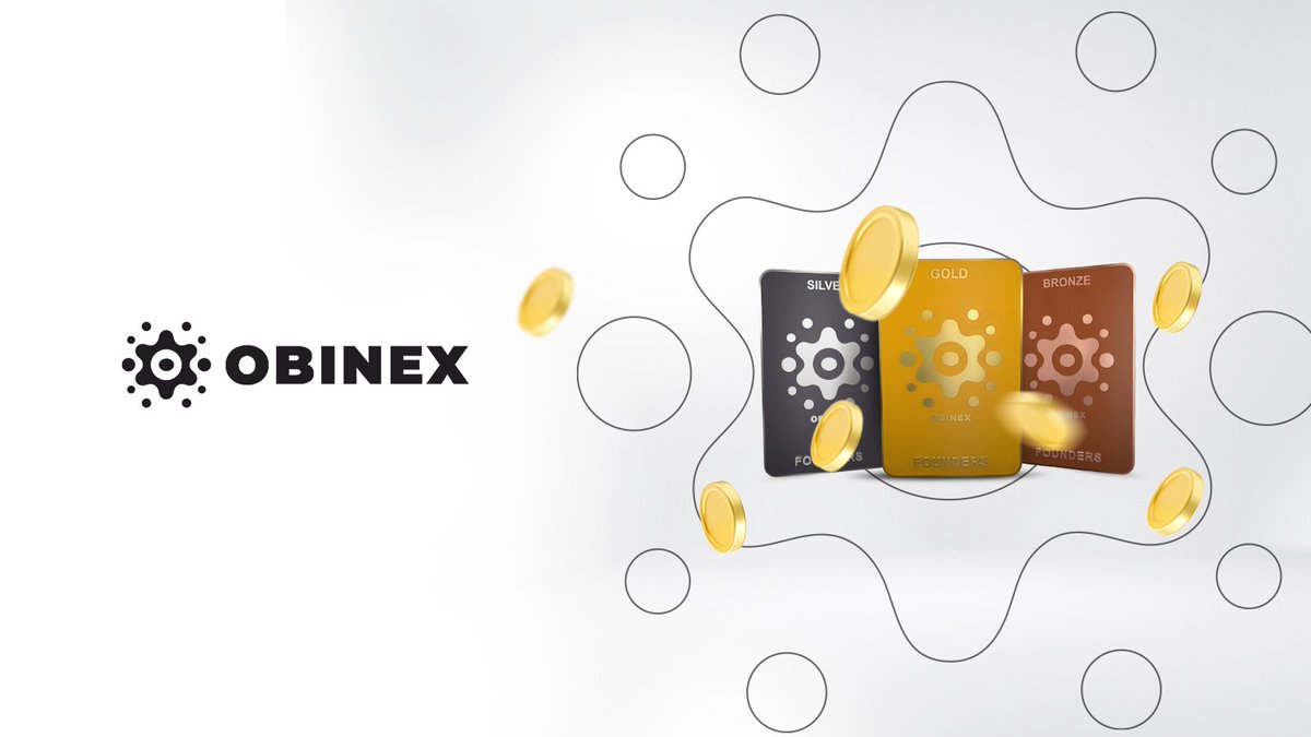 🎉 #Giveaway Alert 🎉 
We are giving away 3 #NFTs!
🥇1 Gold  
🥈1 Silver  
🥉1 Bronze 

What to do?:  
✅Follow us
✅Like and RT
✅Mention 2 friends with #OBINEX  
✅Join our English Telegram community! Link in Bio.
  
👏The lucky winners will be announced on July 21st, 2023.