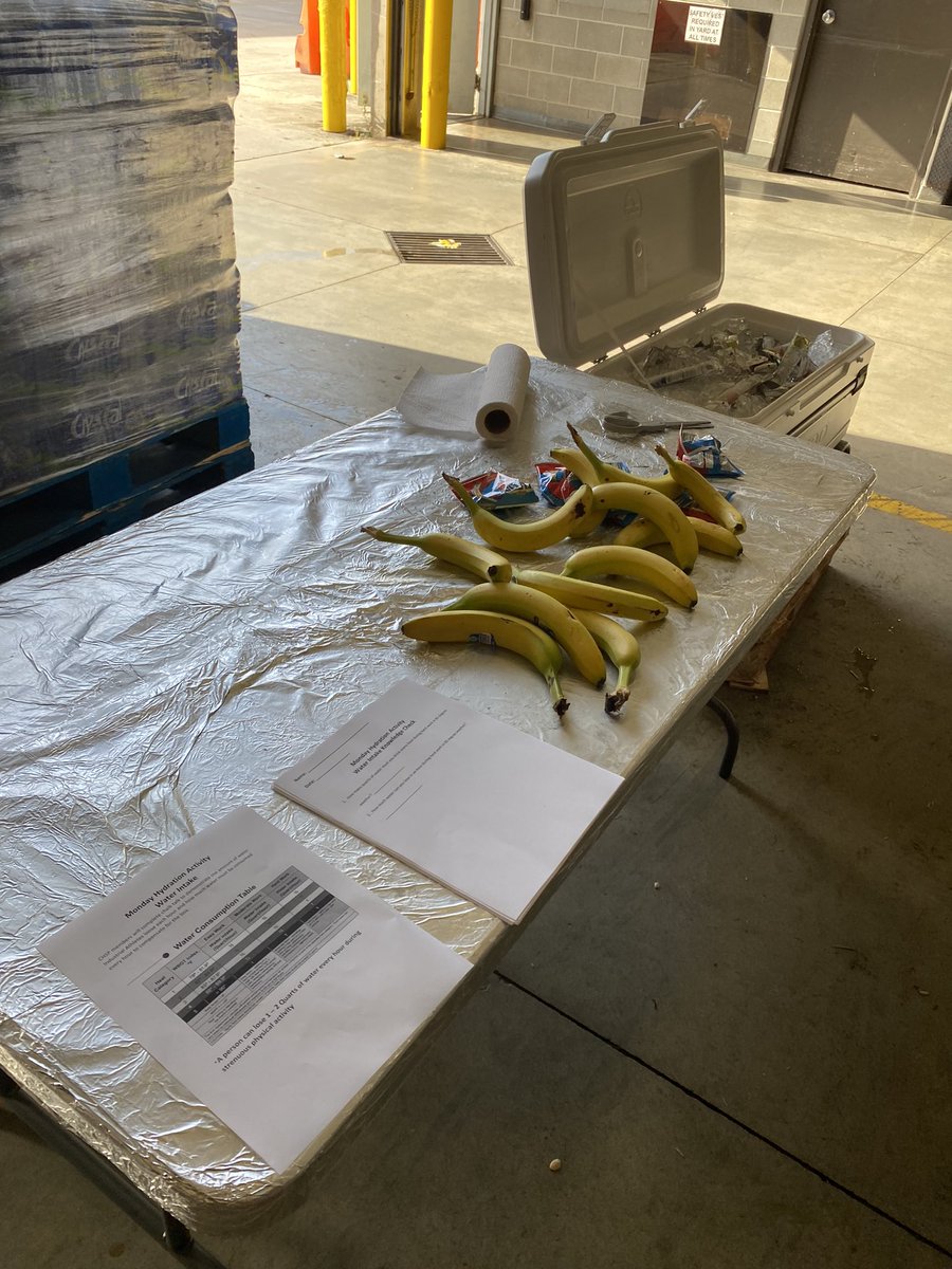 It’s “super hydration” day here in Florida. Difficult to escape the heat, therefore we hydrate!
#jupitersafety #UPS