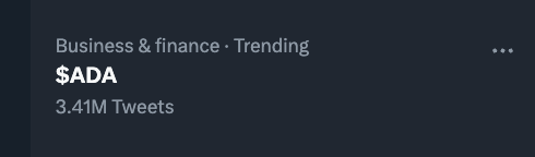 dannyribar's tweet image. Do you even $ADA?

#Cardano