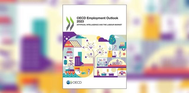Comment les marchés du travail ont-ils évolué dans les pays de l’OCDE? Et les salaires face à l’inflation? L’édition 2023  #PerspectivesEmploi sort demain à 11h, avec une thématique sur l’impact de #IA sur les marchés du travail.