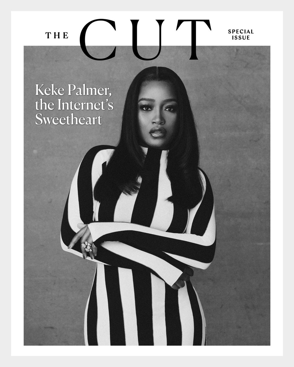 rapalert6's tweet photo. The “Internet’s Sweetheart,” Keke Palmer covers The Cut. 
📸 by: Micaiah Carter https://t.co/cB7hDO7QjY