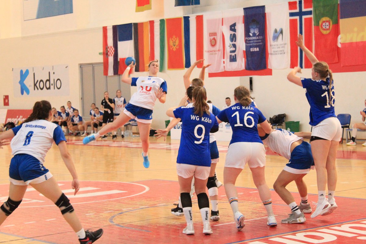 EUSAHandball's tweet photo. Second competition day https://t.co/B1oRlUccap