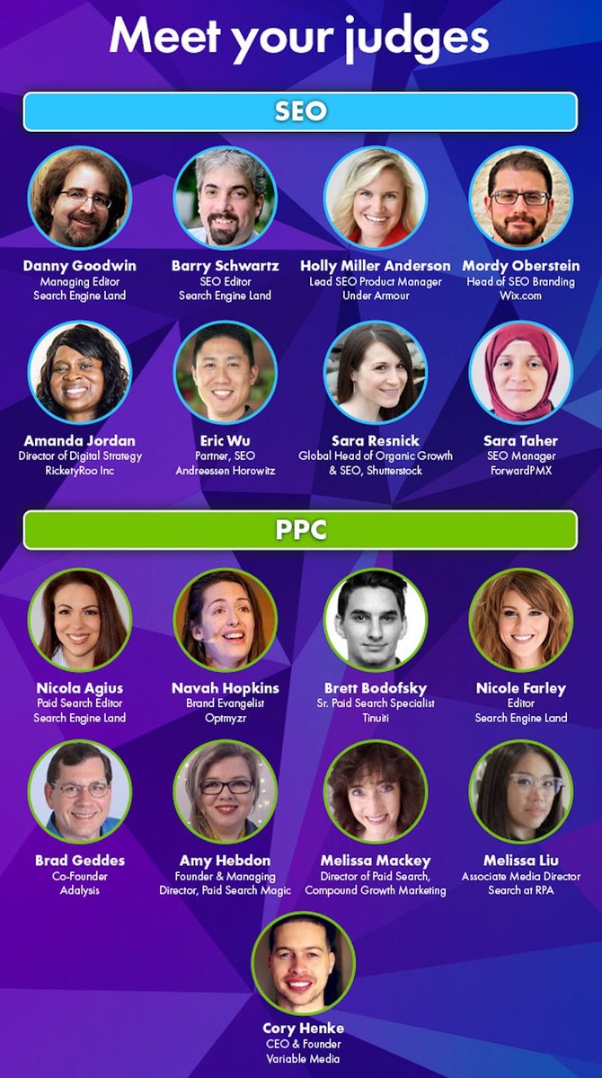 BrettBodofsky's tweet image. So honored to be judging the Search Engine Land Awards for a third year in a row! Good luck to everyone who puts forth a submission!  #ppcchat #searchengineland