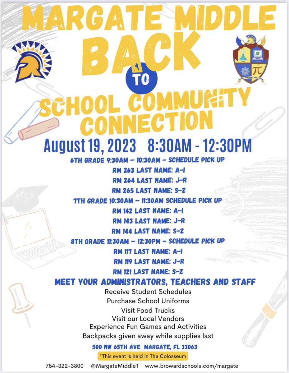 Sabine B. Phillips (@prncpl_margate) on Twitter photo <a href="/MargateMSSTEM/">Margate Middle STEM</a> <a href="/MargateMSSTEM/">Margate Middle STEM</a>