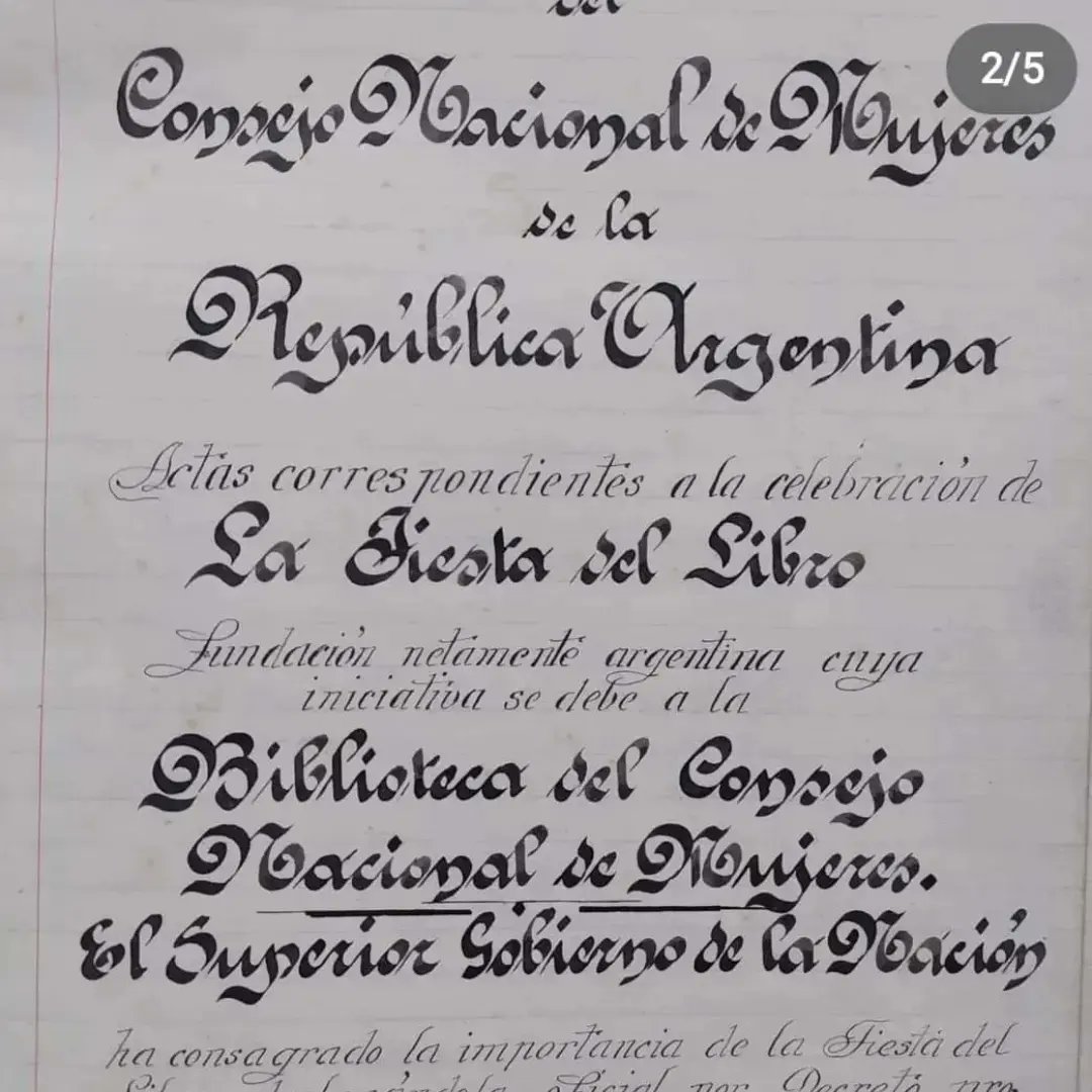 LuisBorzone's tweet photo. @piloli2019 @poderciudadano @LANACION @PatoBullrich @FundacioFCB @FundacionMolina @TyCSports @rlopezmurphy @AgustinLaje @ArgxEdu Un certamen que organiza ABM desde 1908, y que en 1924 mereció el reconocimiento del Gobierno Nacional, quien por decreto dispuso que sea Fiesta del Libro https://t.co/rodX23SV7U
