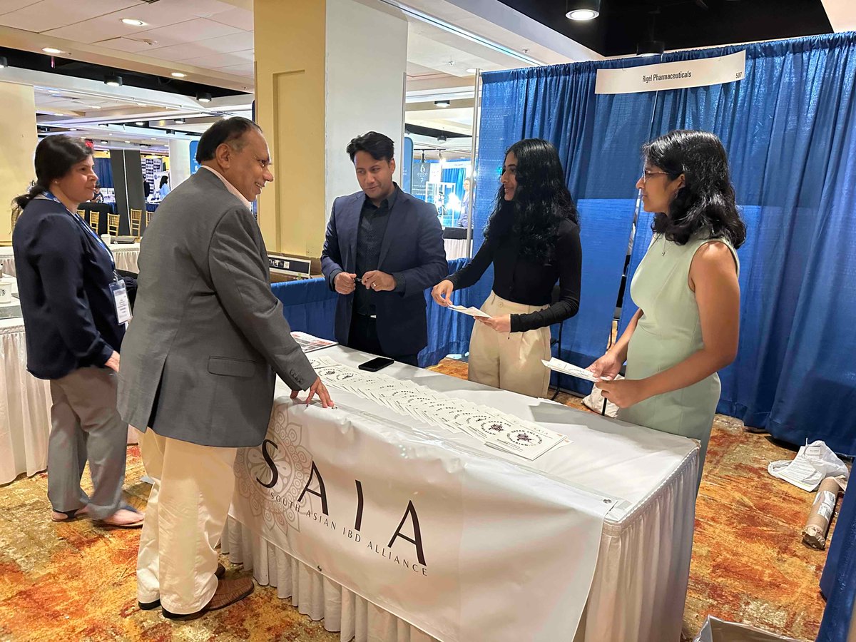 FITWITMD's tweet image. Special Thanks to #AAPI2023 for inviting SAIA to raise awareness amongst this dedicated group of 🇺🇸 physicians about #SouthAsianIBD 

I had so many South Asian HCPs express their need for resources in taking care of their #SAIBD patients. 

Assuredly, SAIA is working on this now!