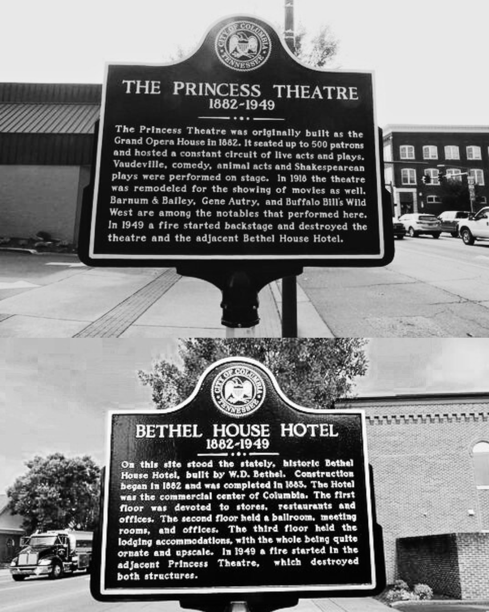experiencemaury's tweet photo. West 7th Street Then vs Now 

#princesstheater #bethelhousehotel #history #tbt #historicallandmark #thenandnow #thenvsnow #theater #hotel #grandoperahouse #experiencemaury https://t.co/6jL3QmQXyb