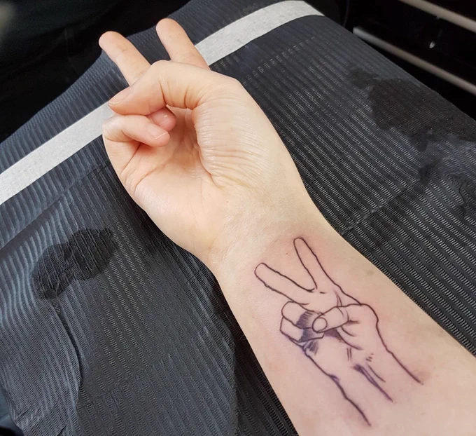 This is why my tattoos are more subtle references, with the exception of my MCR tattoo because that album is a god damn masterpiece  
