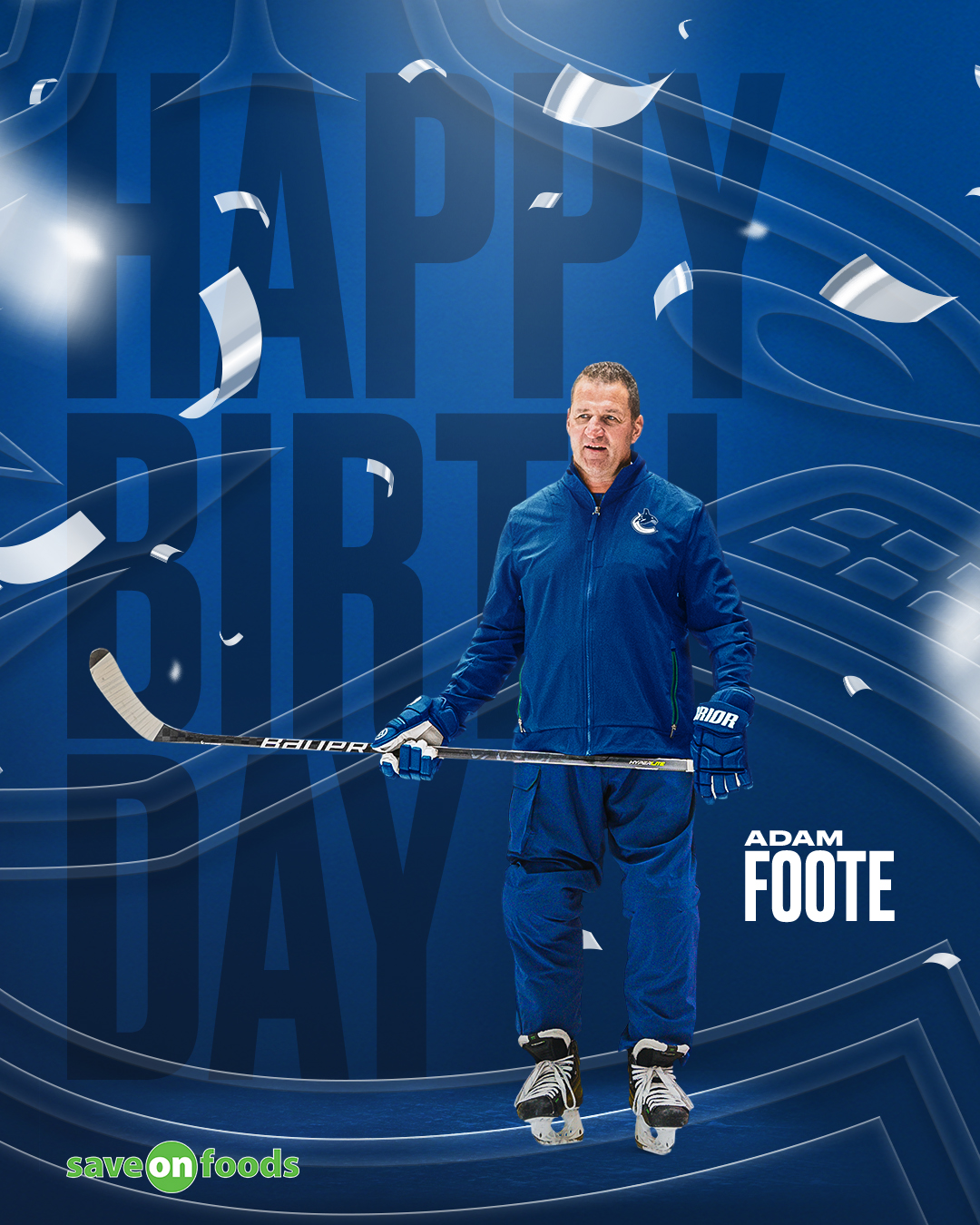 Wishing Assistant Coach Adam Foote a happy birthday  | 