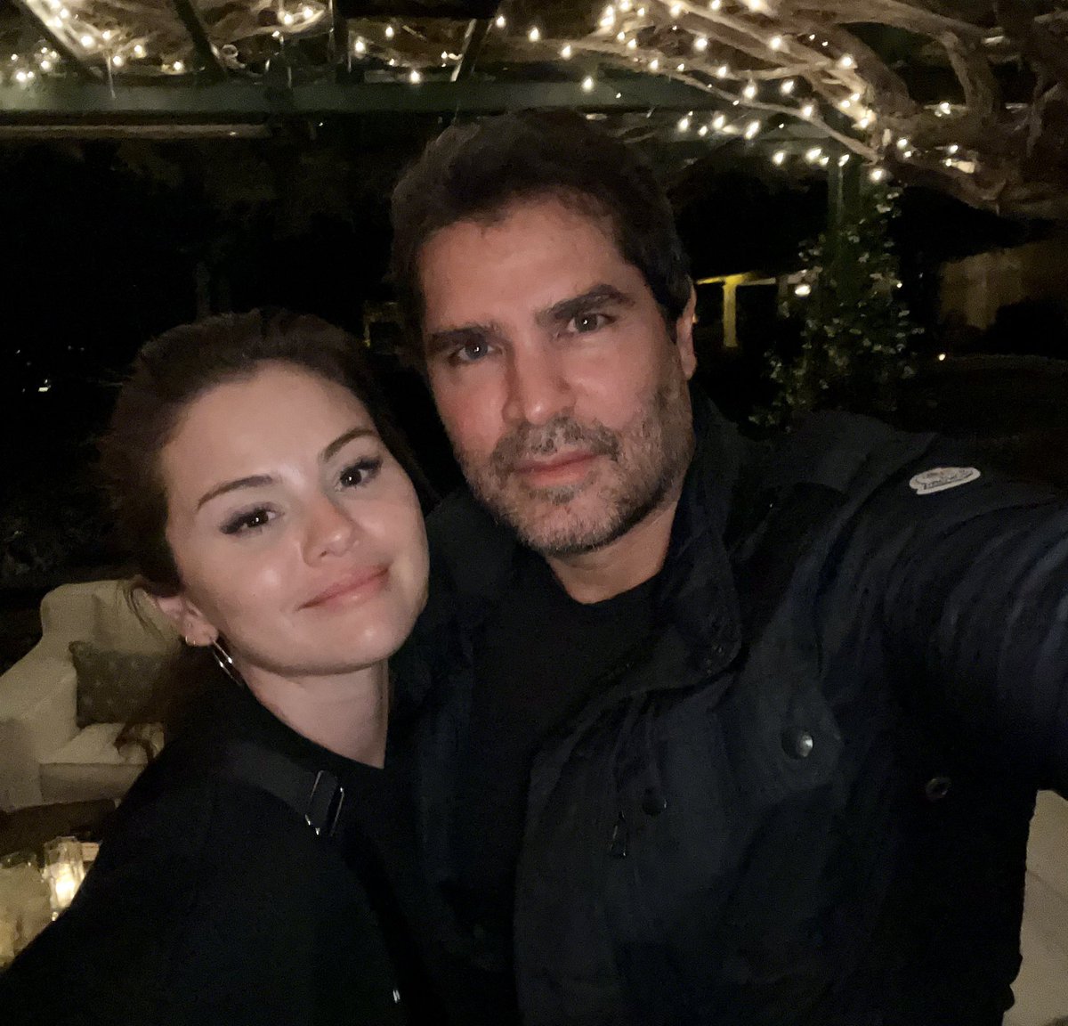 Sachinettiyil's tweet photo. Singer Selena Gomez has been actively involved in an organisation called A21 which fights against human trafficking. Here is a picture of Selena and Eduardo Verastegui, the producer of the Sound of Freedom movie, during a screening of the anti-human trafficking movie in Los Angeles.