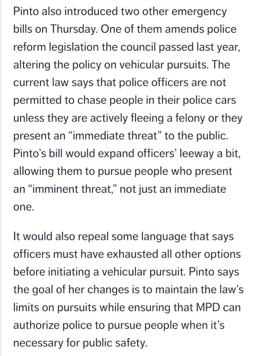 StopCopTerrorDC's tweet photo. Remember how DC MPD ran down multiple people in the past few years including #KaronHyltonBrown and #JeffPrice. @CMBrookePinto would apparently like more of that. https://t.co/OQ9hekXZIA
