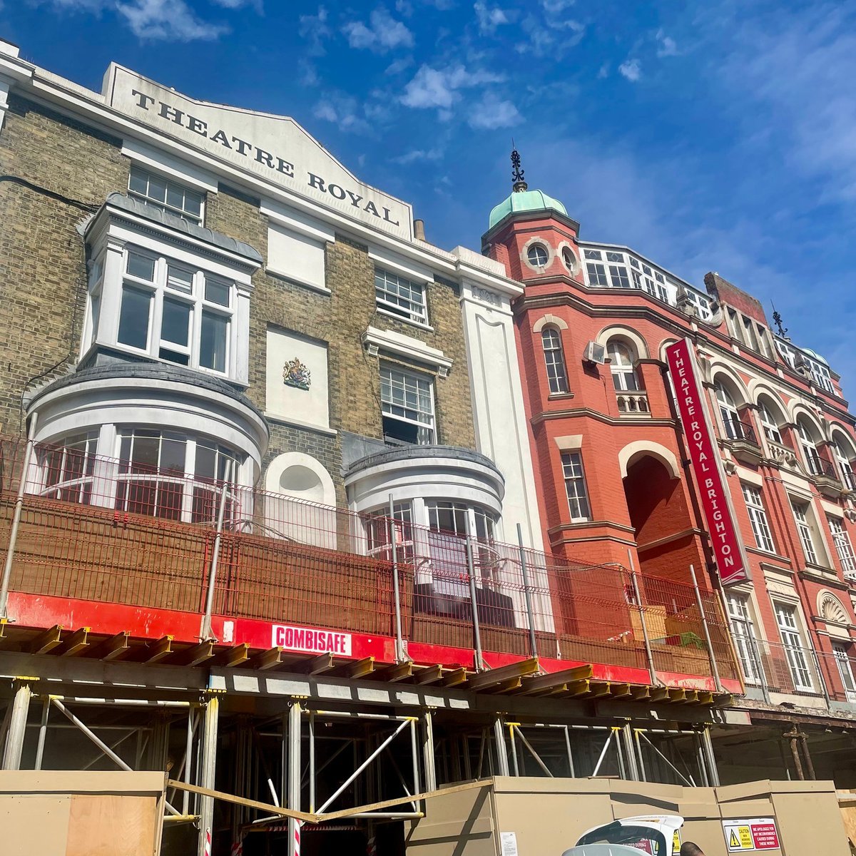 ⚠️ Theatre Royal Brighton | Planned Closure: 9 Jul - 14 Sep ⚠️

Alongside the ongoing restoration of our beautiful Grade II* listed façade, we are now closed to the public for a couple of months to enable an upgrade to the electrics inside the theatre...

[1/6]
