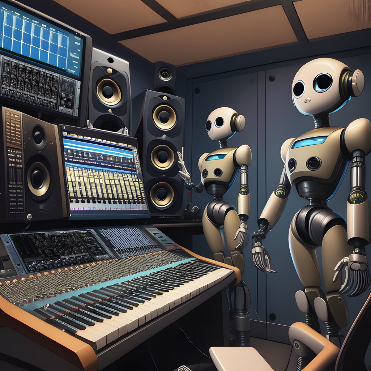 What’s everyones thoughts on A.I. in music? Opinions seem to run from ‘it’s the end of music as we know it’ to ‘true human artistry will always remain’. To be honest, as long as they’re into outboard (which you’d hope they would be), we welcome our inevitable robot overlords 😂🤖