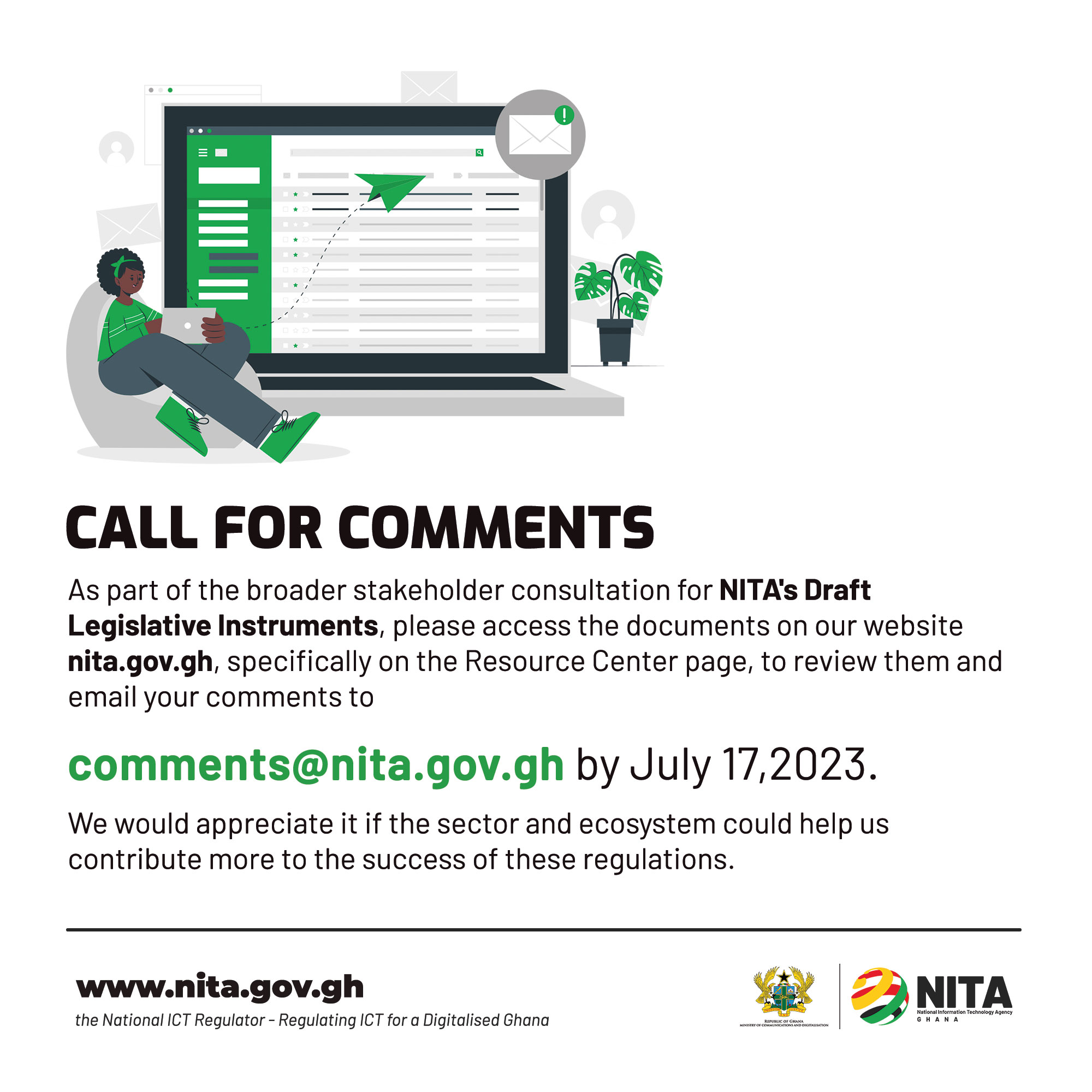 NITA Ghana on Twitter "As part of broader consultations for NITA's Draft Legislative