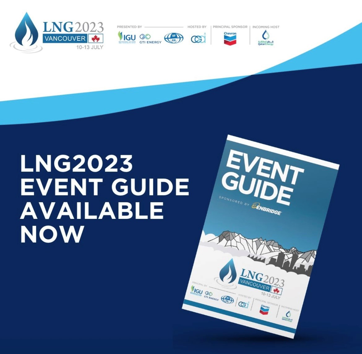 The #LNG2023 Event Guide is available to all Conference Delegates. Collect yours at the venue upon arrival. #LNGindustry #LNGconference #LNGevent #gasindustry #gasconference #energyevent #vancouverevent