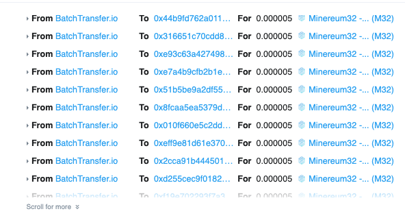 Rewards sended for M32 Giveaway on Arbitrum: taskon.xyz/campaign/detai…