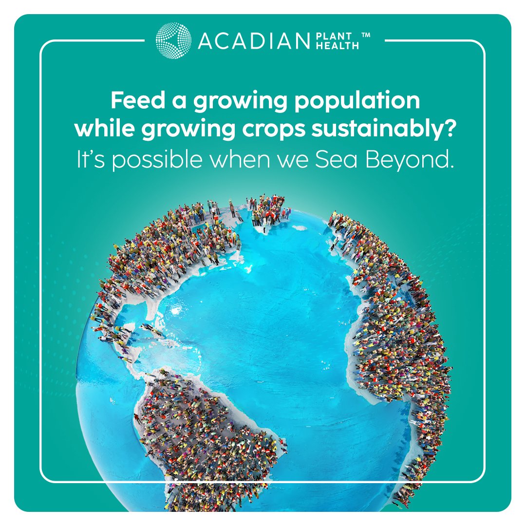 Finding ways to feed 8 Billion people sustainably is a challenge we’re all responsible for. This is what drives us at Acadian: addressing food security though crop productivity, while protecting the planet through sustainability: bit.ly/3rhGaGN #WorldPopulationDay