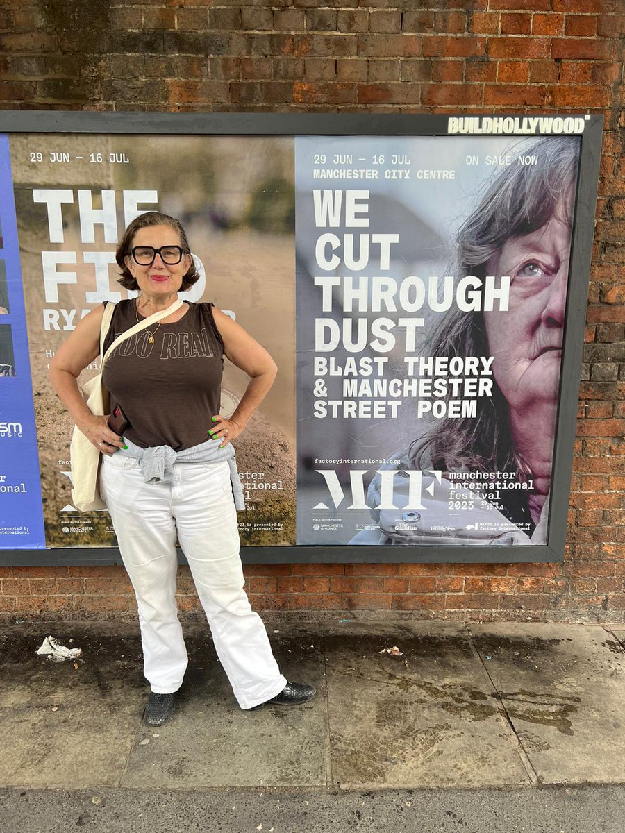 BTS snaps from #WeCutThroughDust, pinched directly from Matt, Ju and Nick's camera roll.

Today marks the last week of the work at Manchester International Festival. If you haven't yet snapped up your ticket - they're selling fast - so head on over to bit.ly/WCTD