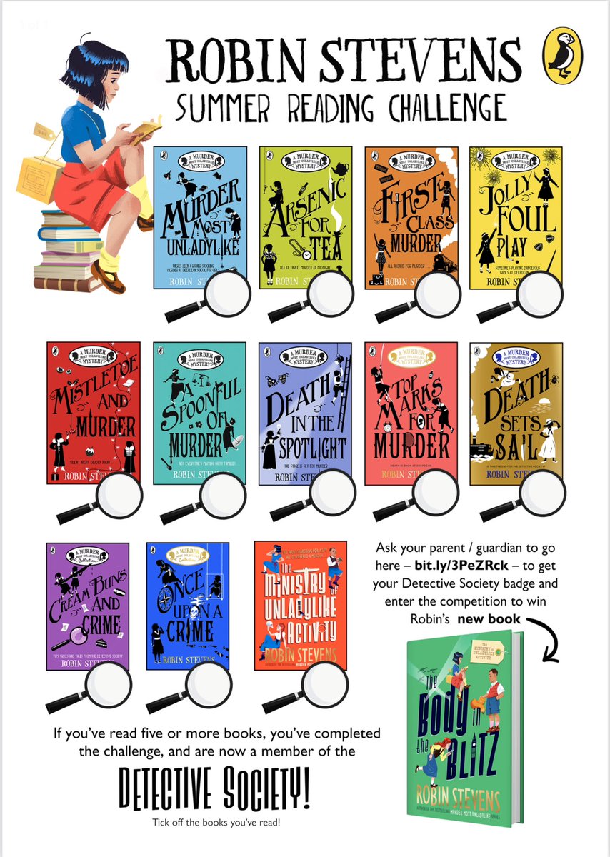 Hannah_BookBlog's tweet image. I’m so excited to see that @redbreastedbird has launched a reading challenge this Summer!

Of course I’ll be joining in - I’ve already read The Ministry of Unladylike Activity so I’m 1/5 of the way there!

I’ll update this thread with my progress