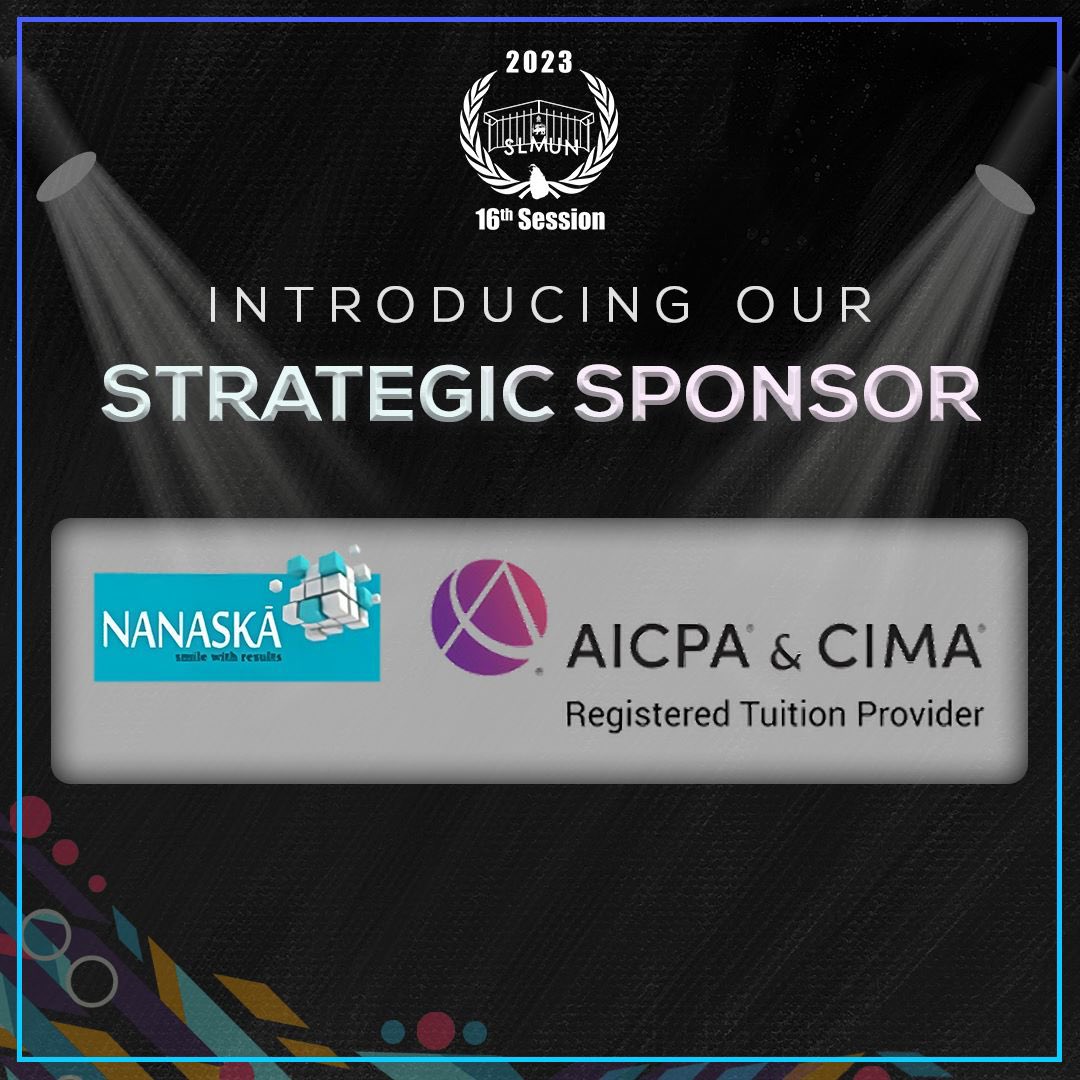 slmun2025's tweet photo. Introducing our Strategic Sponsor for the 16th Session of SLMUN, Nanaska!
#slmun https://t.co/Q4yOosEylV