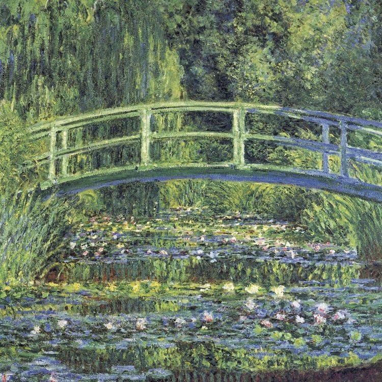sophrisyne's tweet photo. shades of green in Claude Monet’s paintings https://t.co/MEJWBlOsjD