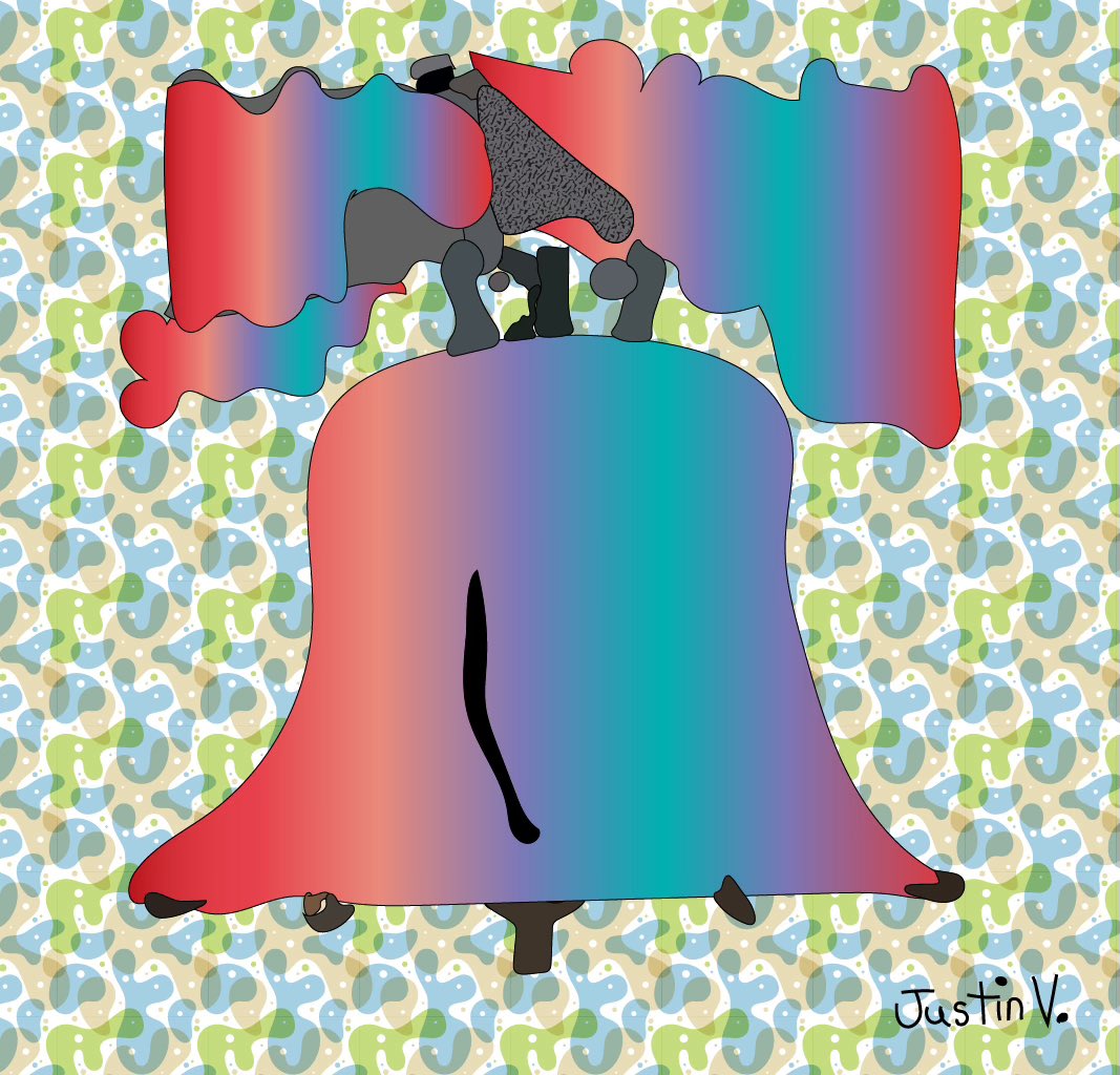 The Liberty Bell #digitalart #phillyart