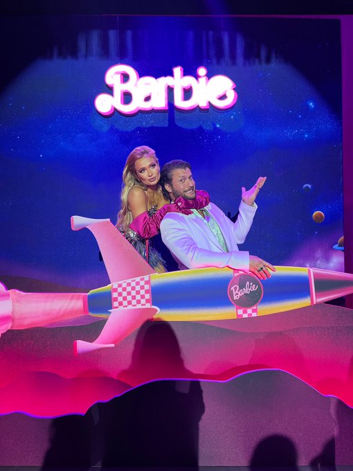 Last night was a dream. 💗   #BarbieTheMovie https://t.co/qZvAXewTqT<a href="/tag/barbiethemovie"class="tags">#BarbieTheMovie</a>