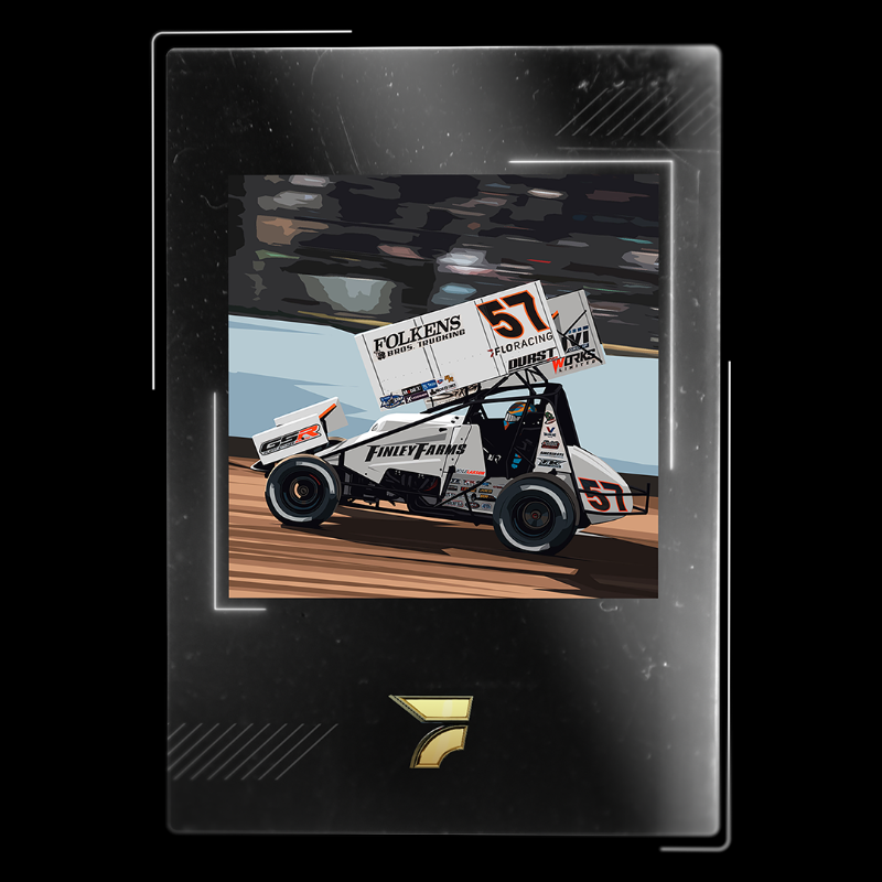 FloRacing's tweet photo. Who's going to find this Ultra-Rare @kylelarsonracin @highlimitracing digital collectible in their wallet? 🤔