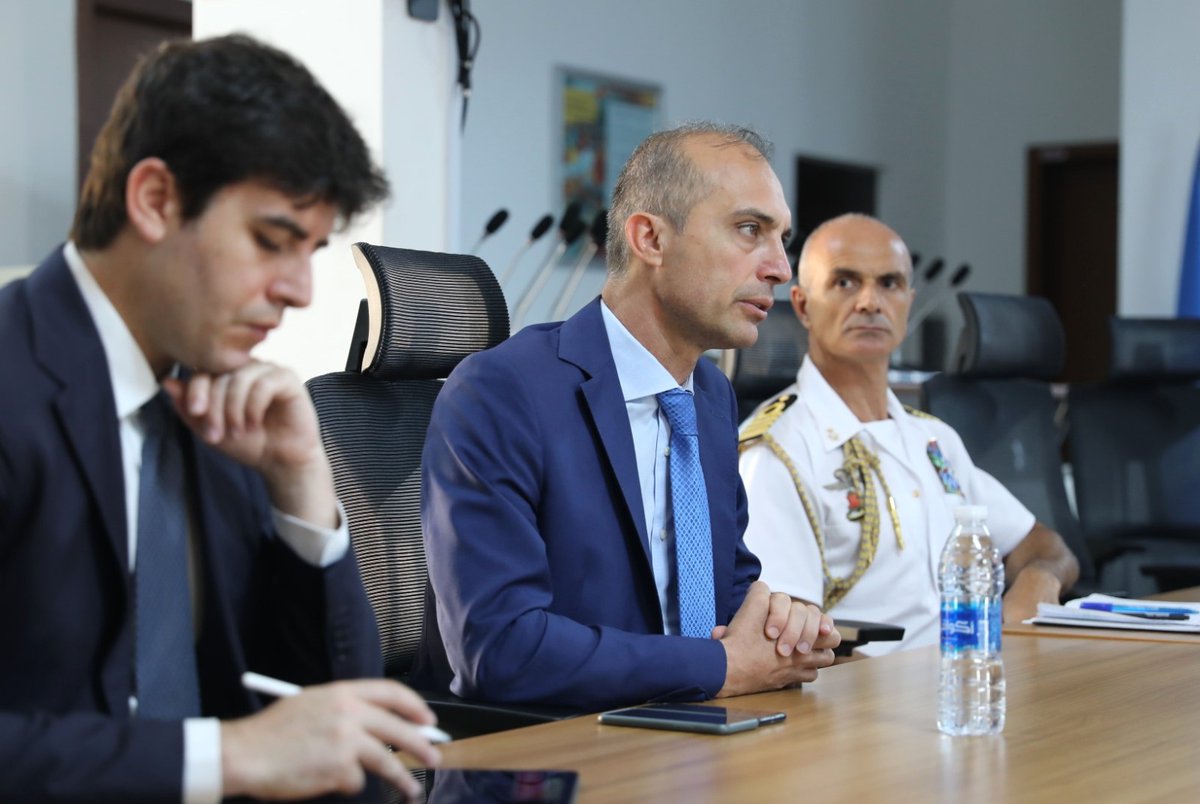 Bathily_UNSMIL's tweet photo. Earlier today I met Italian Ambassador Gianluca Alberini and discussed Italy's continued support to Libya. He reiterated his government’s support for UNSMIL and its efforts to facilitate an inclusive Libyan solution to overcome the current stalemate. https://t.co/gSUpc20YLi