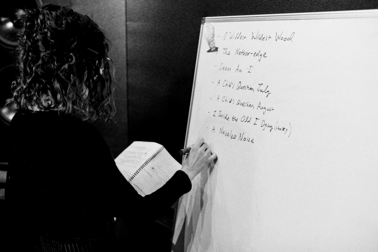 PJ Harvey on Twitter "An early version of the track listing for 'I