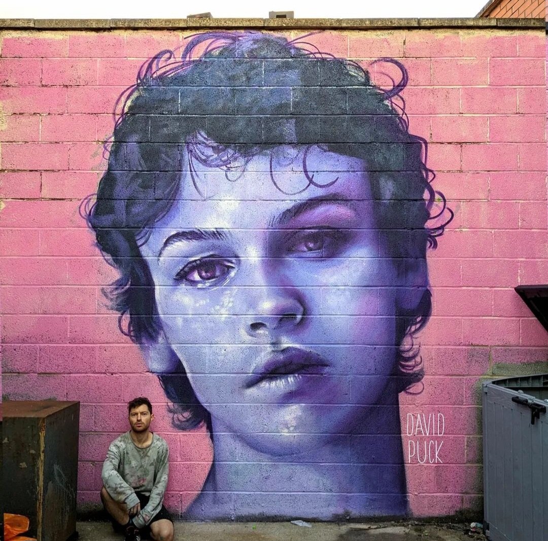 MolinaStreetArt's tweet photo. Art by American David Puck in Bristol, UK (2022) #davidpuck #streetart #lamolinastreetart π· via artist https://t.co/sFzpN0okt0