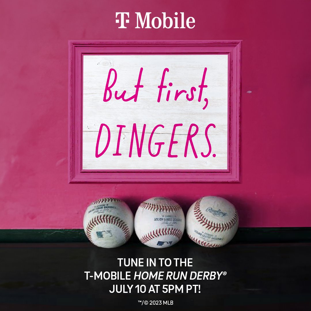 .@tmobile’s 5G network is hitting it out of the park this weekend for All-Star Weekend ️⚾️

#TeamMagenta