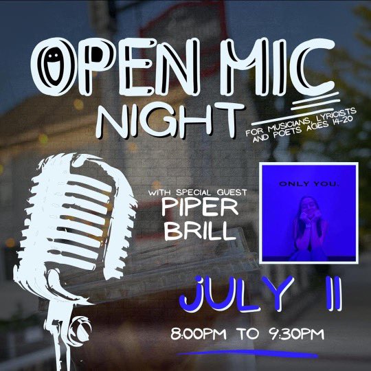 Let’s do it again! Weather looks great - join us on the patio of <a href="/coffeeconnectus/">Coffee Connections</a>! Open mic from 8-9, and special guest <a href="/piperbrill/">Piper Brill</a> from 9-9:30! <a href="/HilliardGov/">City of Hilliard, OH</a> <a href="/DestHilliard/">Destination Hilliard</a> <a href="/HilliardArts/">HilliardArts Council</a> #MusicInHilliard