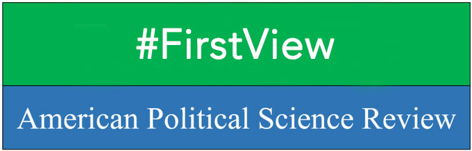 #FirstView from @apsrjournal - Regime Support and #Gender Quotas in Autocracies - cup.org/43n0Jim - @yureenoh, @sh_grewal & @mtkilavuz