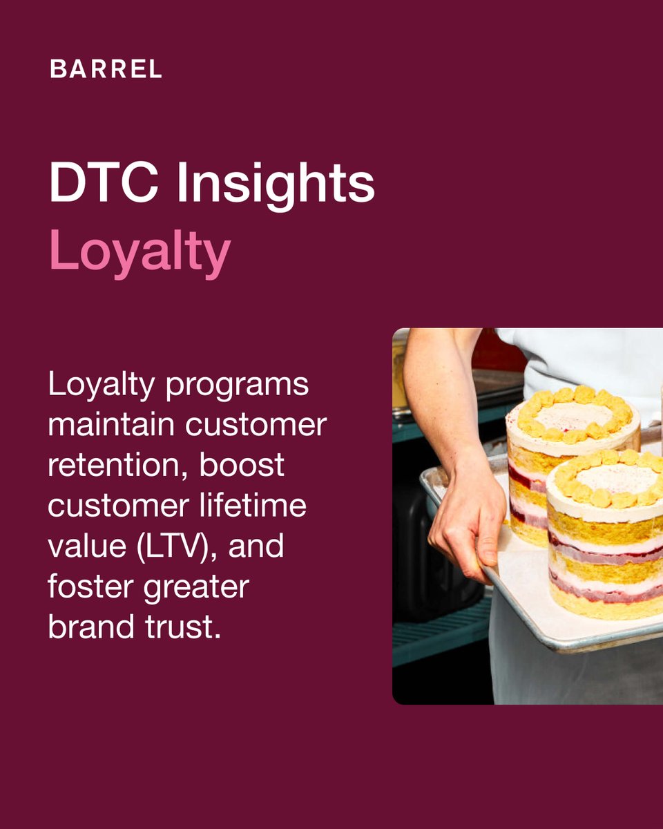 Loyalty is key🔒 

Building lasting relationships with customers is a top priority. 

It can help: 
1️⃣ Maintain customer retention 
2️⃣ Boost customer lifetime value (LTV) 
3️⃣ Foster greater brand trust

Here are some examples of how ecommerce brands showcase their loyalty.