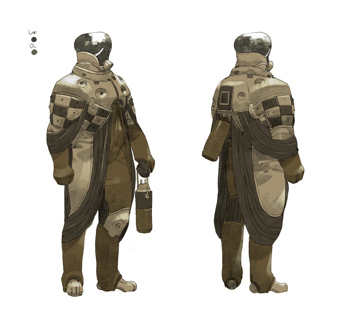 ArmandLuro's tweet image. More space suits! by the way, a link to other platforms in case you&apos;re interested armandluro.carrd.co #illustration #characterdesign #conceptart #visdev #originalcharacter #space #scifi #fantasy #armandluro #armandluroart #personalproject #ip