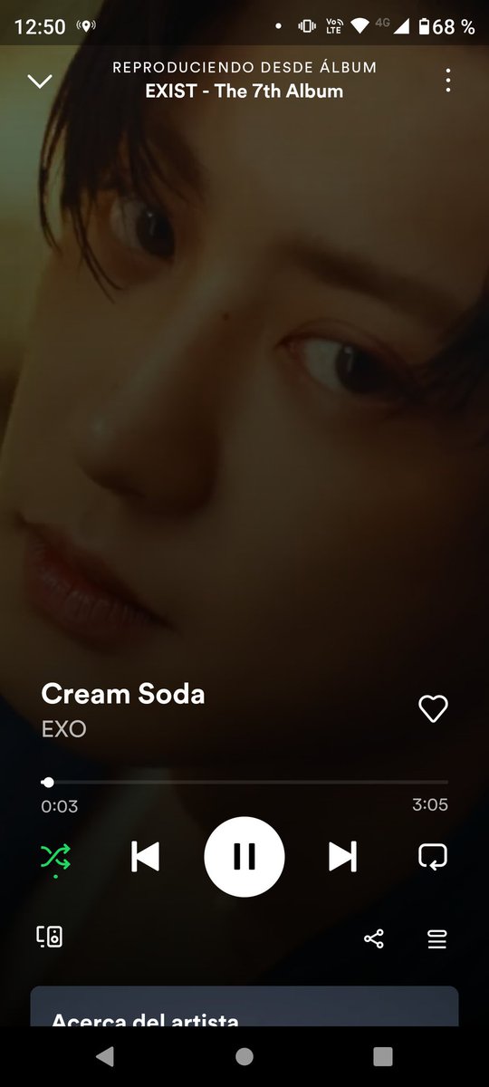 Ragui62's tweet photo. TTB 2 - Spotify 
@EXOL_INTENSE

#BATTLEFOREXO  #COSMICCRUSADERS  @weareoneEXO
#EXISTWITHEXO
#CREAMSODAOUTNOW
#EXO_CreamSodaMV
#StreamEXISTbyEXO
#크림소다_들었소다
#EXO_EXIST
#EXO_CreamSoda https://t.co/IlQezLgqXp