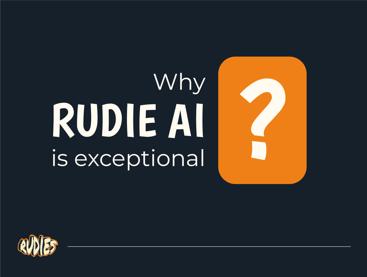 RudiesNFT's tweet photo. Why Rudie AI is exceptional, and what makes it stand out from other traditional AIs? Let's delve a bit deeper into it 🧵 https://t.co/eiXV8Bc2Kk